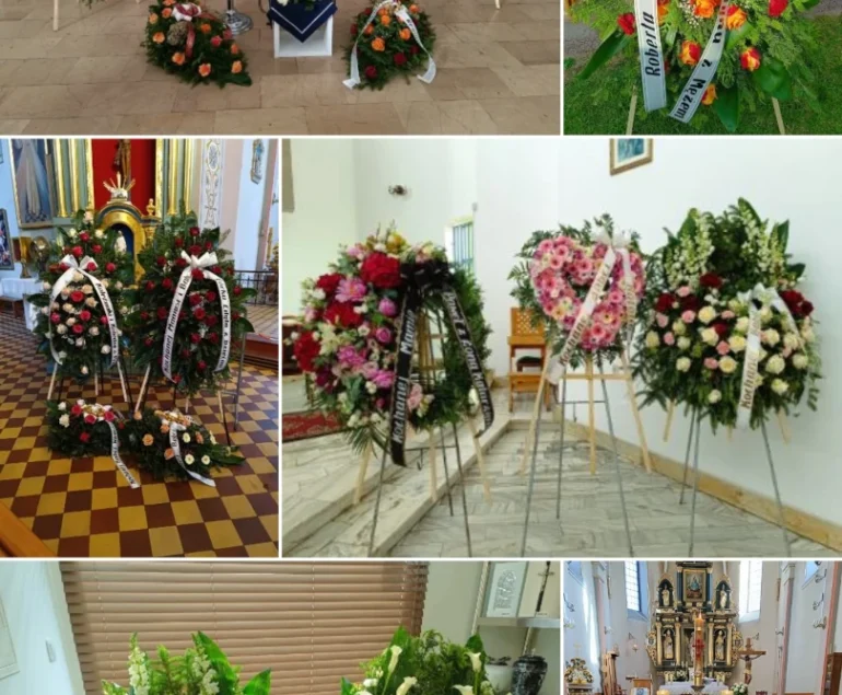 Kolaż Kwiaciarnia