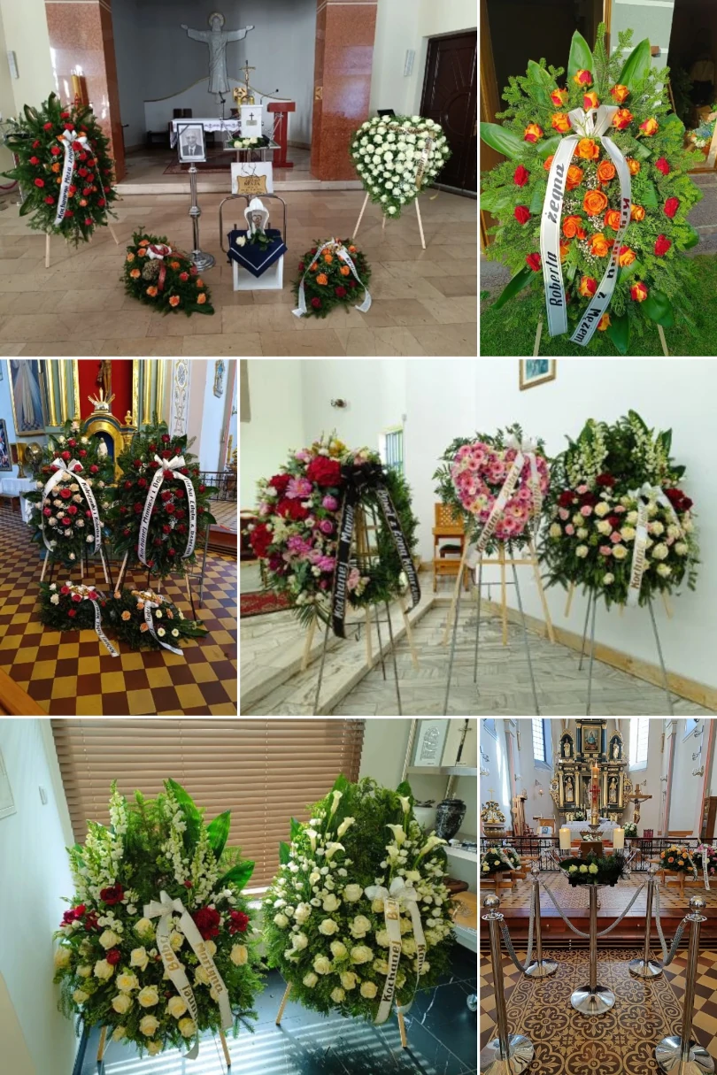 Kolaż Kwiaciarnia
